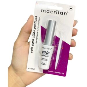 Cola Para Cílios Postiços Transparente Macrilan