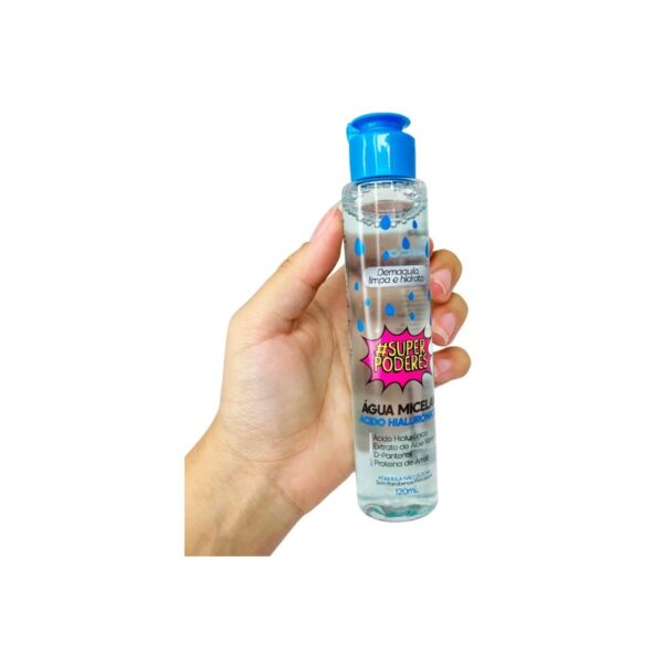 Água Micelar Facial Ácido Hialurônico Super Poderes - Image 2