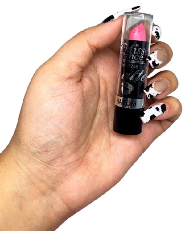 Batom Bastão Matte Lipstick Mf-7748 Miss France - Image 6