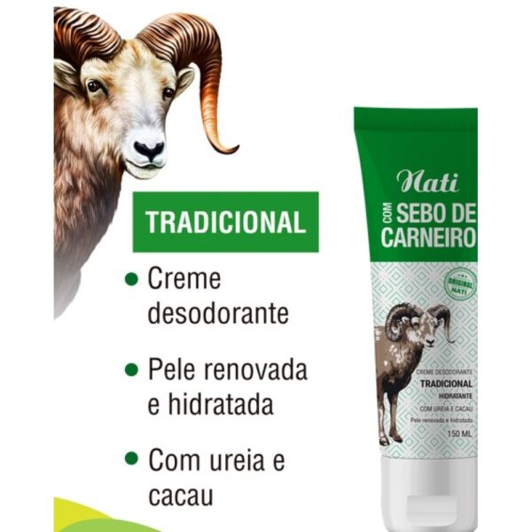 Creme Sebo De Carneiro Tradicional Nati - Image 3