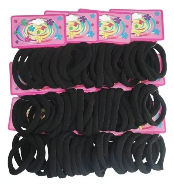 Elástico Xuxinha Para Cabelo Preto