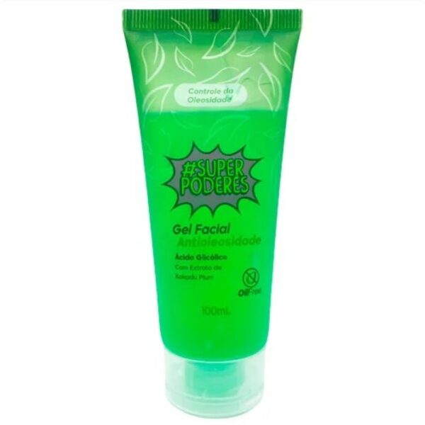 Gel Facial Antioleosidade Super Poderes