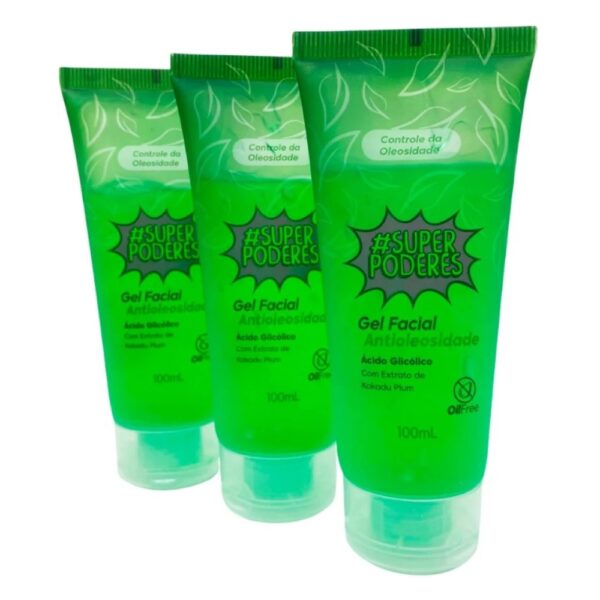 Gel Facial Antioleosidade Super Poderes - Image 3