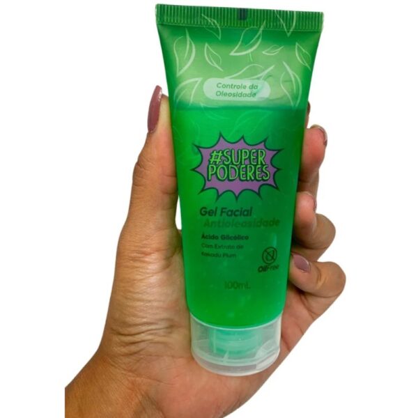 Gel Facial Antioleosidade Super Poderes - Image 4