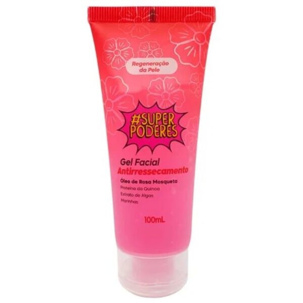 Gel Facial Antirressecamento Super Poderes