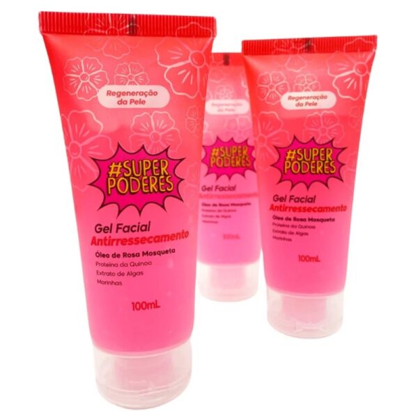 Gel Facial Antirressecamento Super Poderes - Image 3