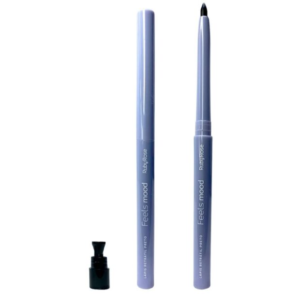 Lápis De Olho Retrátil Preto Feels Mood Hb-514 Ruby Rose