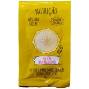 Máscara Facial Banana Ouro Super Poderes