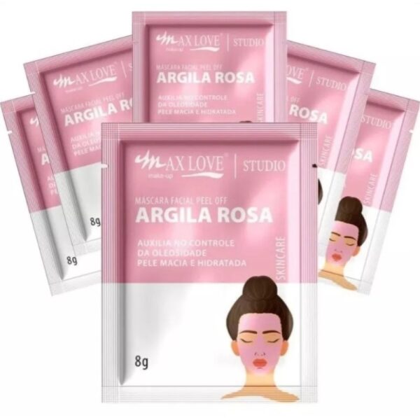 Máscara Facial Peel Off Argila Rosa Max Love - Image 3