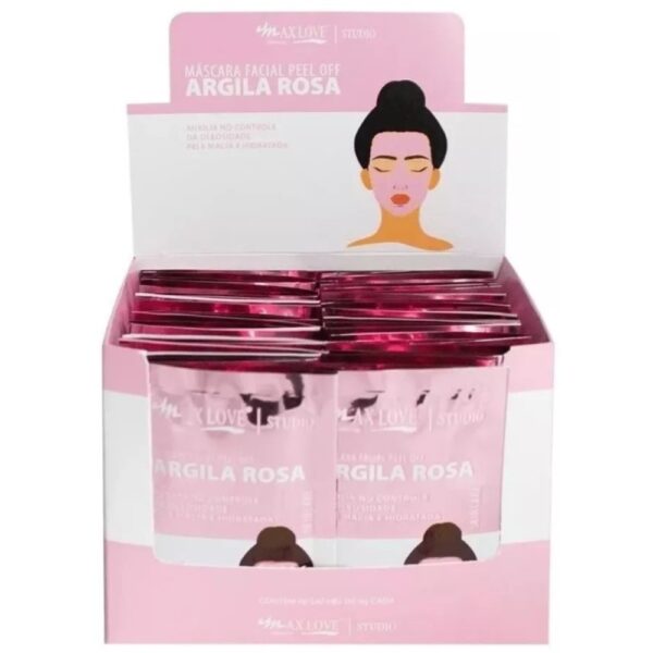 Máscara Facial Peel Off Argila Rosa Max Love - Image 4