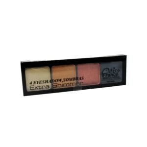 Paleta De Sombra Eyeshadow Extra Shimmer Mf-8660 Miss France