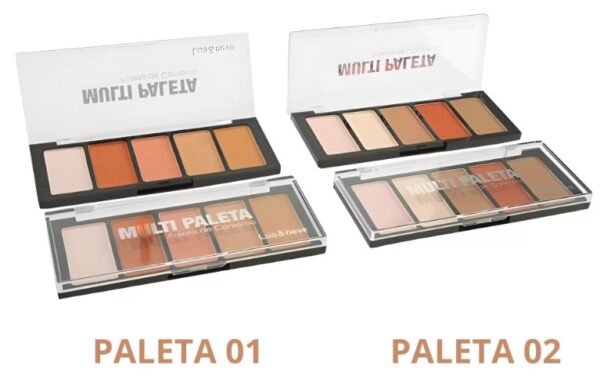 Paleta De Contorno Multi Paleta Ln1028 Lua E Neve - Image 3