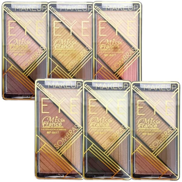 Paleta De Sombra Eyeshadow Mf-8417 Miss France