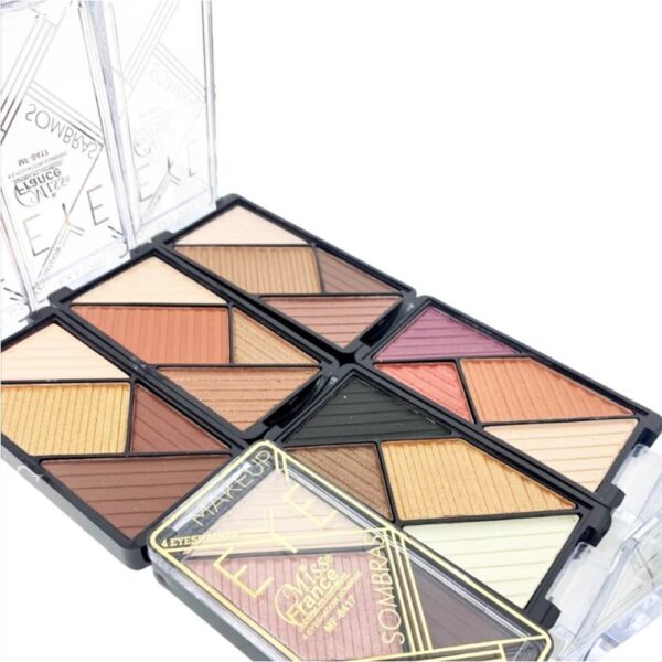 Paleta De Sombra Eyeshadow Mf-8417 Miss France - Image 3