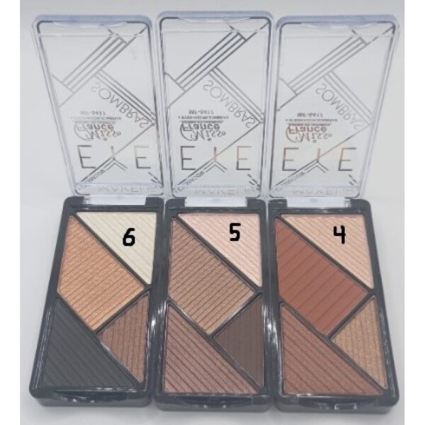 Paleta De Sombra Eyeshadow Mf-8417 Miss France - Image 6