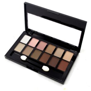 Paleta De Sombra 12 Cores Matte Me Mf-7618 Miss France