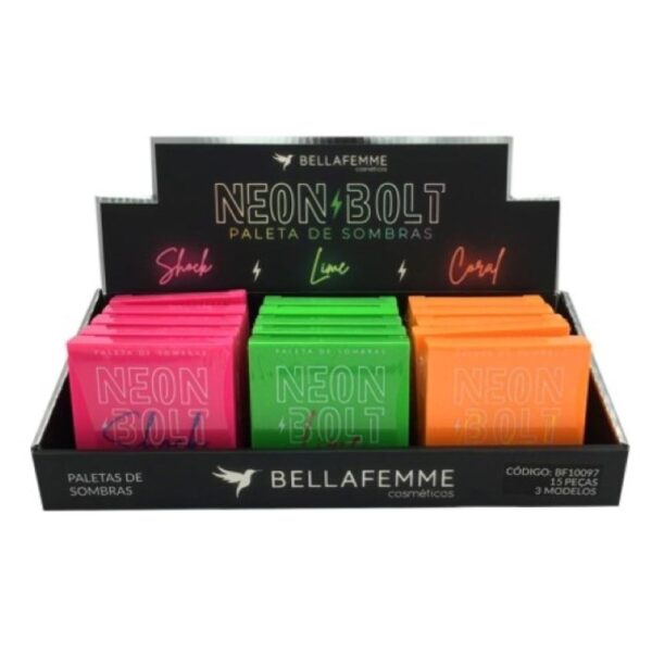 Paleta De Sombras Neon Bolt Bella Femme - Image 2