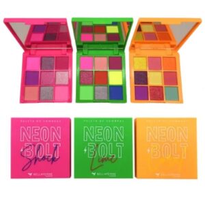 Paleta De Sombras Neon Bolt Bella Femme