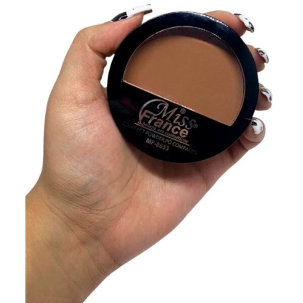 Pó Compacto Silky Touch Powder Mf-8653 Miss France - Image 5