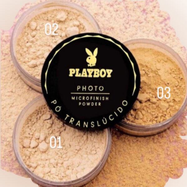 Pó Facial Photo Microfinish Translucido Playboy - Image 7
