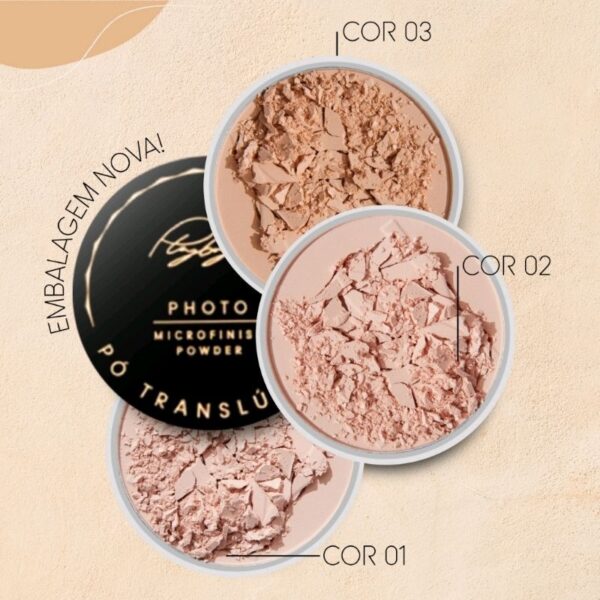 Pó Facial Photo Microfinish Translucido Playboy - Image 5