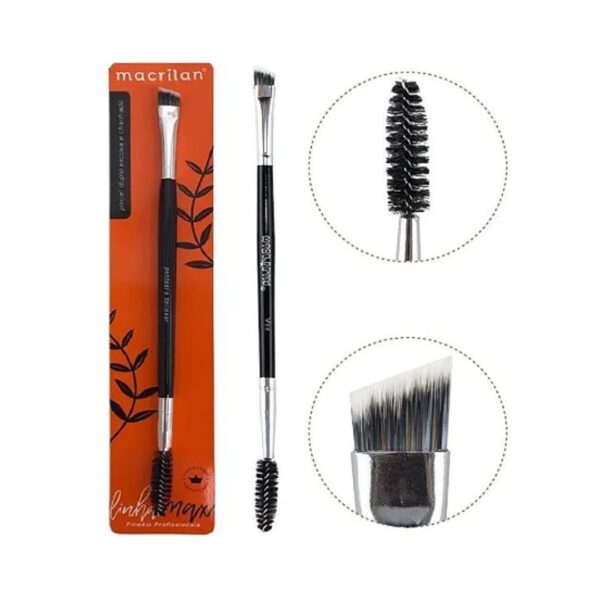 Pincel A14 Profissional Duplo Escova e Chanfrado Macrilan