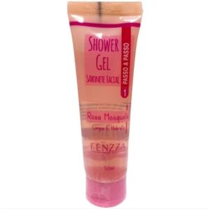 Sabonete Facial Shower Gel Rosa Mosqueta Fenzza Makeup