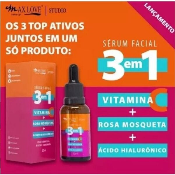 Sérum Facial 3 Em 1 Max Love - Image 3
