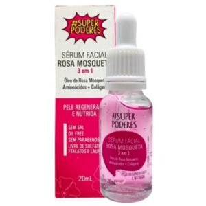 Sérum Facial Rosa Mosqueta 3 Em 1 Super Poderes
